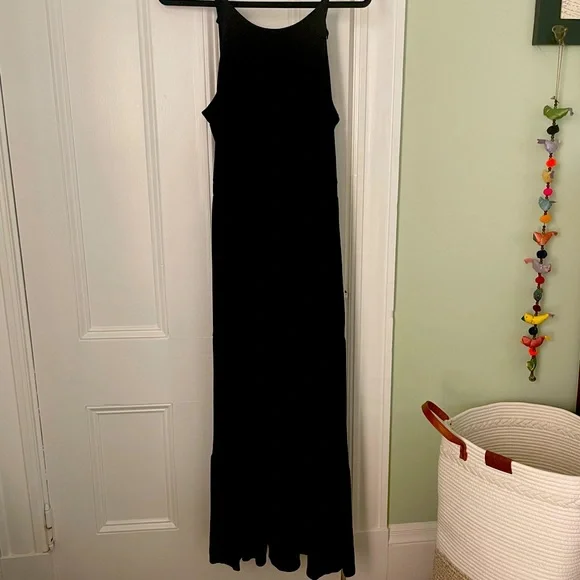 Old Navy black halter maxi dress Old Navy black halter maxi dress